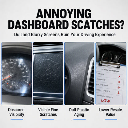 Car Dashboard Glass Scratch Repair Spray