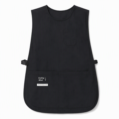 ⏳Time-Limited Special⏰Waterproof and Oilproof Kitchen Vest Apron Breathable Sleeveless Workwear for Catering and Food Service