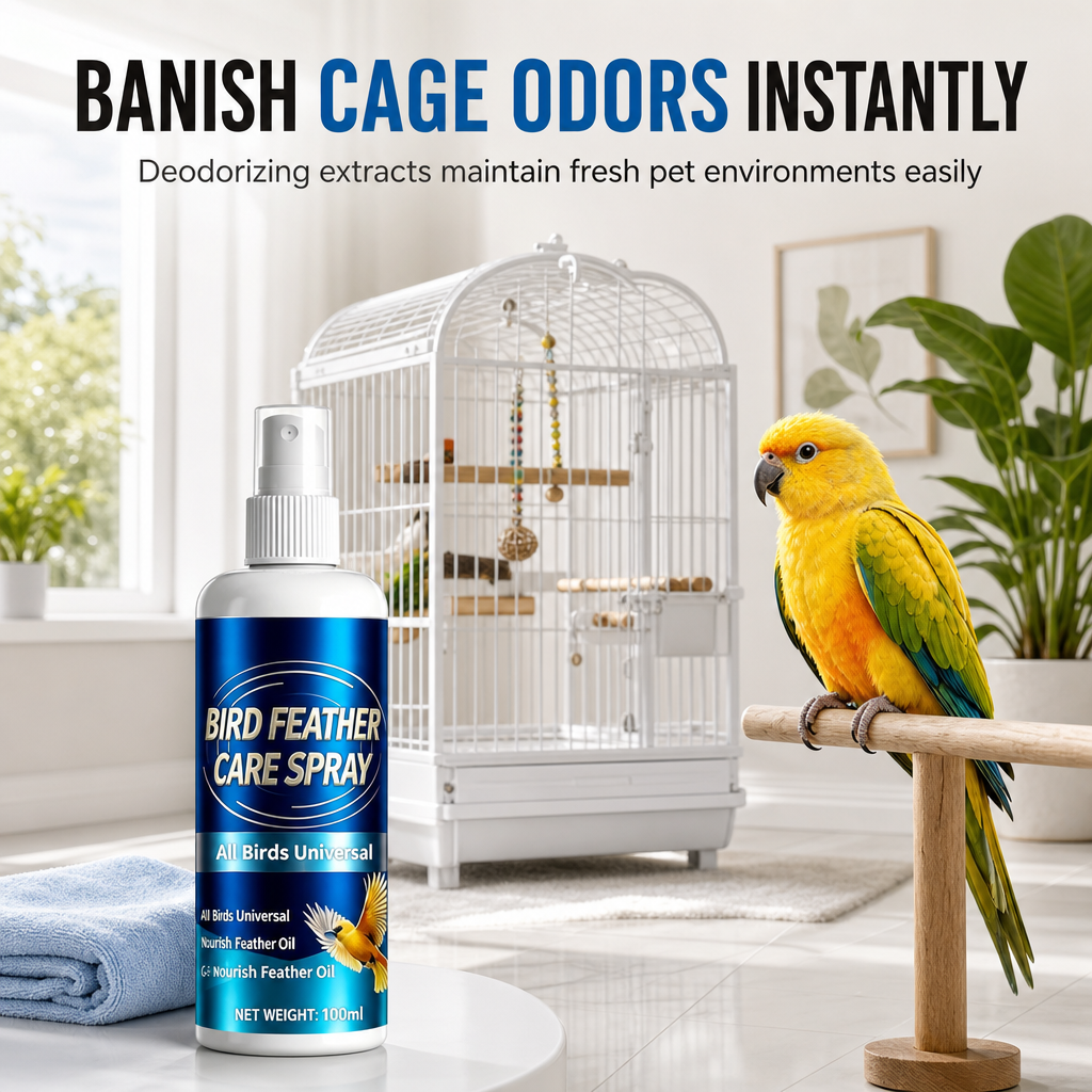Bird Feather Care and Deodorizing Spray