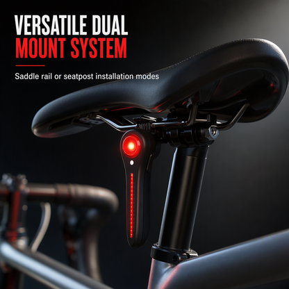 🚲 Smart Brake Sensor Bicycle Taillight - USB Rechargeable Bike Rear Light 🚨