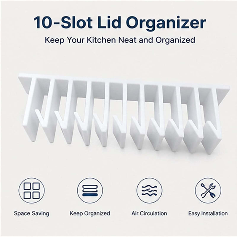 Space-Saving Lid Organizer