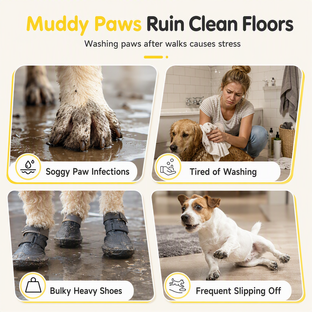 Disposable Waterproof Dog Paw Covers