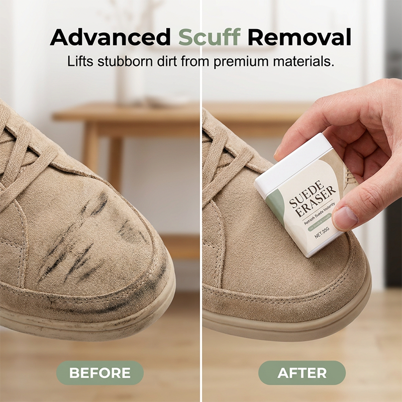 Suede Eraser Cleaner for Nubuck Shoes and Boots
