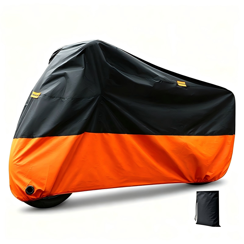 Waterproof Motorcycle Cover with Lock Holes