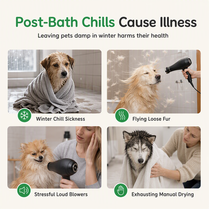 Pet Drying Bag for Dogs and Cats