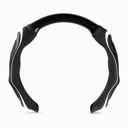 📢📢50% OFF !! ⏰Universal Carbon Fibre Steering Wheel Cover – Refresh Your Daily Drive ✨