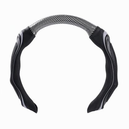 📢📢50% OFF !! ⏰Universal Carbon Fibre Steering Wheel Cover – Refresh Your Daily Drive ✨