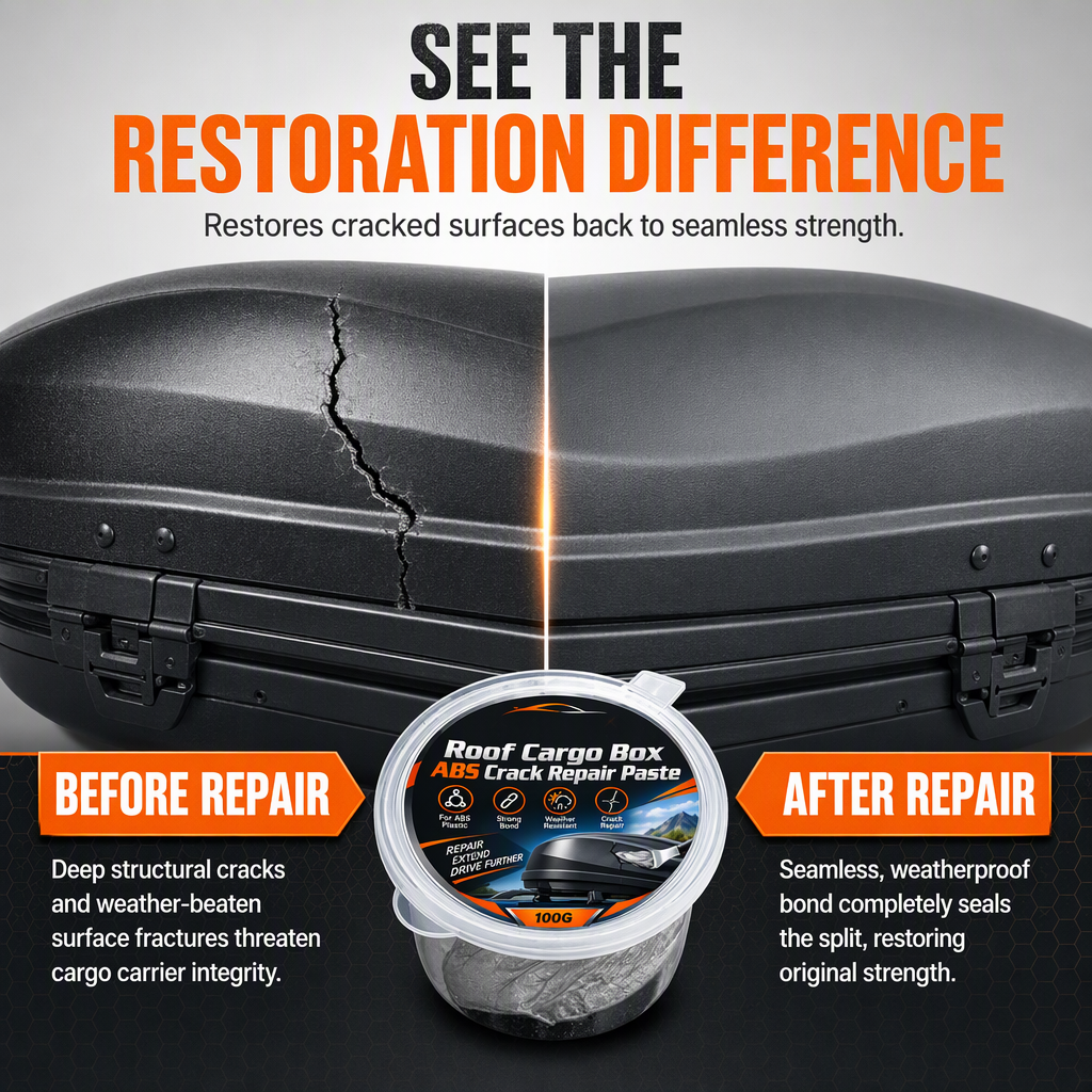 🚗💧 Roof Box Crack Filler Cream – Waterproof, Fast-Dry, Easy Repair! 🛠️✨