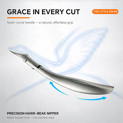 ⏰Stainless Steel Ingrown Toenail Clipper and Dead Skin Nipper 2 Piece Manicure Set