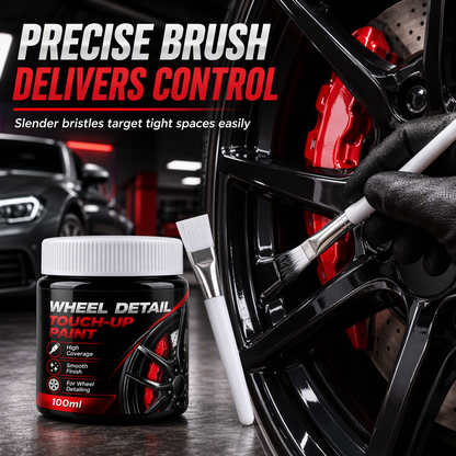 🔥 Last Day🔥Car Wheel Touch Up with Detail Brush