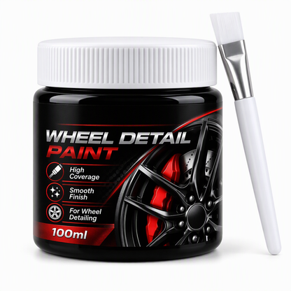 🔥 Last Day🔥Car Wheel Touch Up with Detail Brush