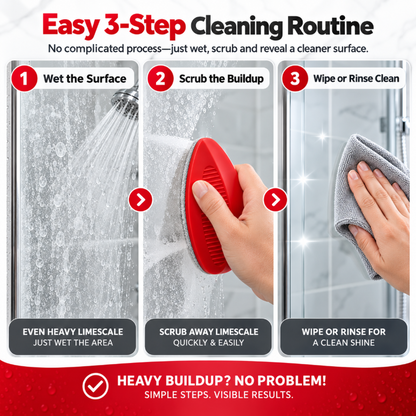 Limescale Remover Bathroom Cleaning Brush
