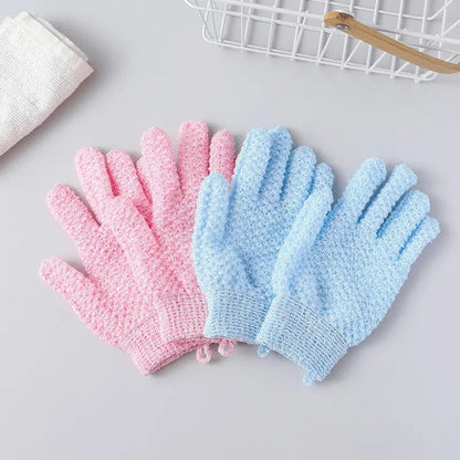 Five-Finger Exfoliating Glove for Bath and Shower