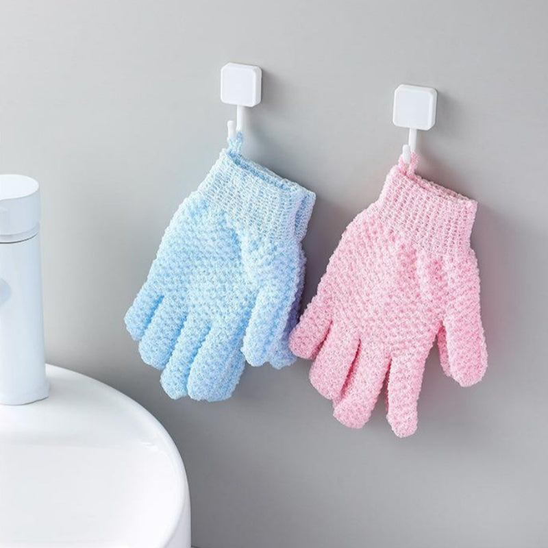 Five-Finger Exfoliating Glove for Bath and Shower