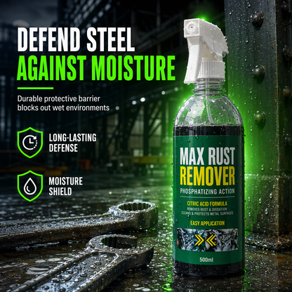 🔧 LIMITED-TIME 50% OFF! 💨 3 in 1 Rust Remover & Phosphating Agent – Degrease, Remove Rust, Anti-Rust ✨