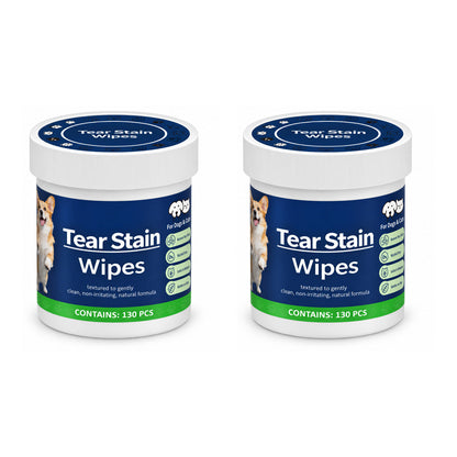 Pet Eye and Tear Stain Cleaning Wipes for Dogs and Cats