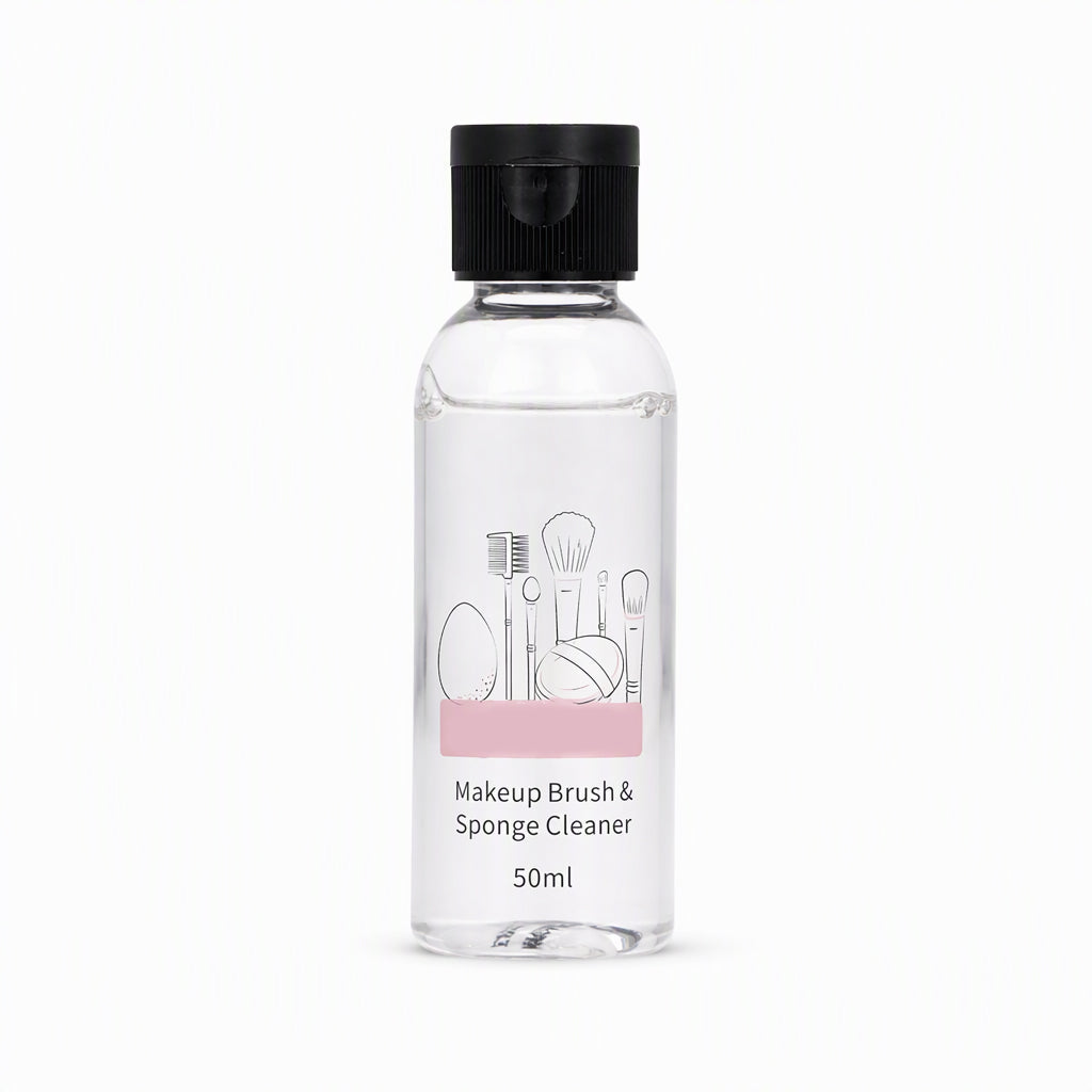 50ml Makeup Brush and Sponge Cleanser Liquid Powder Puff Cleaning Water for Cosmetic Sponges and Cushion Puffs