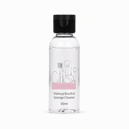 50ml Makeup Brush and Sponge Cleanser Liquid Powder Puff Cleaning Water for Cosmetic Sponges and Cushion Puffs