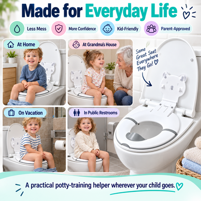 Foldable Kids Potty Training Toilet Seat