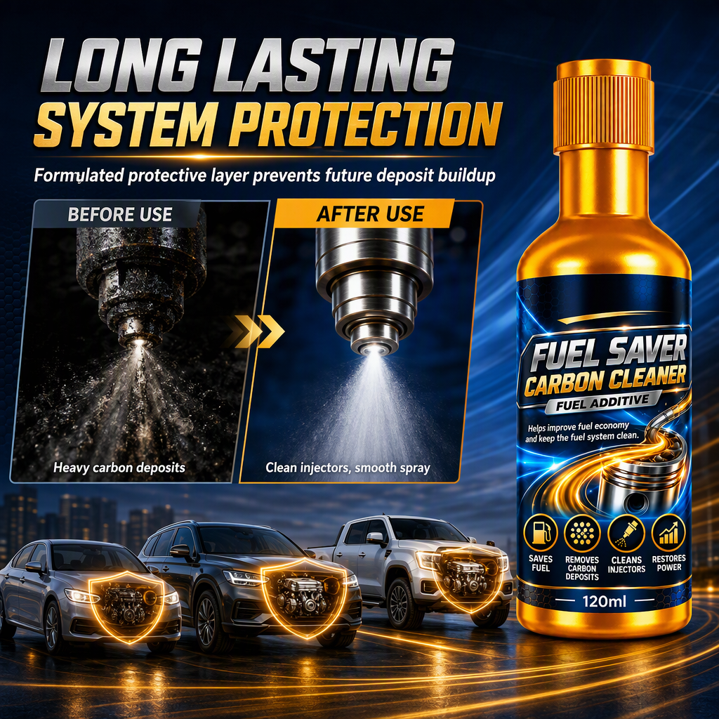 🚗 50% OFF NOW! ⛽ Car System Cleaner Additive – Deep Injector Cleanse, Carbon Deposit Removal & Restore Lost MPG 🔧