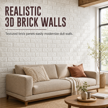 🍃🏆 Last-day special: 50% off! ⏰ Give your walls an instant makeover! Self-adhesive 3D tile panels 🏡🧱