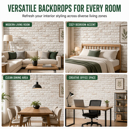 🍃🏆 Last-day special: 50% off! ⏰ Give your walls an instant makeover! Self-adhesive 3D tile panels 🏡🧱