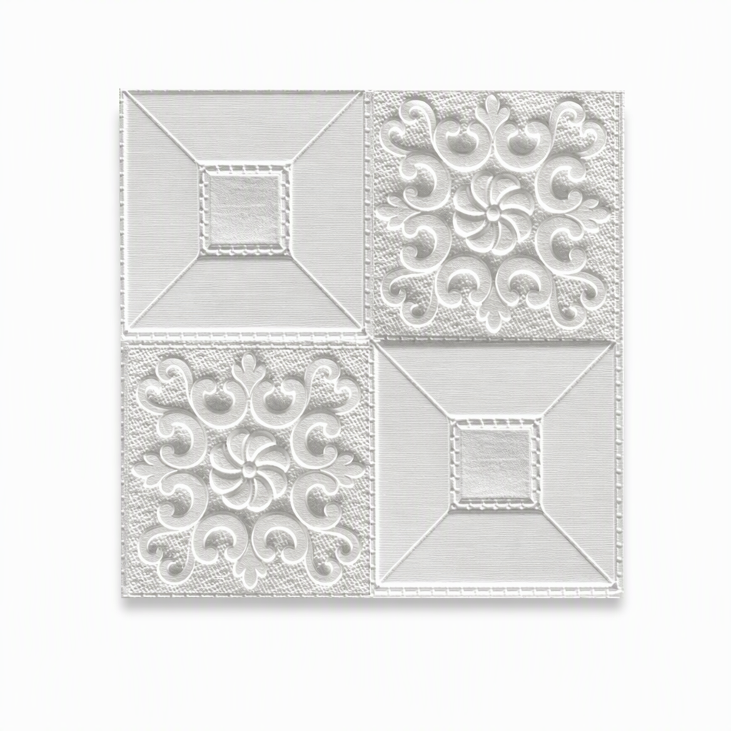 🍃🏆 Last-day special: 50% off! ⏰ Give your walls an instant makeover! Self-adhesive 3D tile panels 🏡🧱