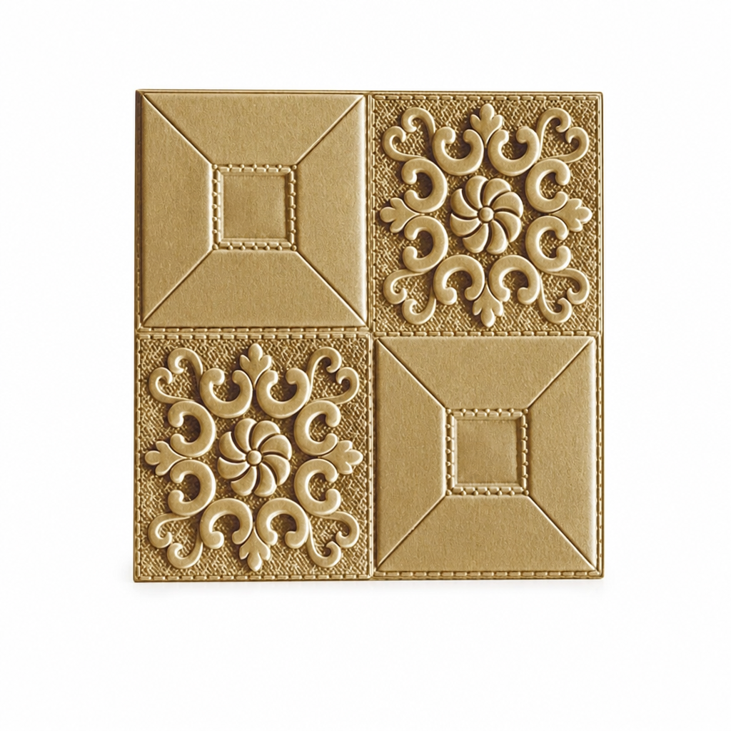 🍃🏆 Last-day special: 50% off! ⏰ Give your walls an instant makeover! Self-adhesive 3D tile panels 🏡🧱