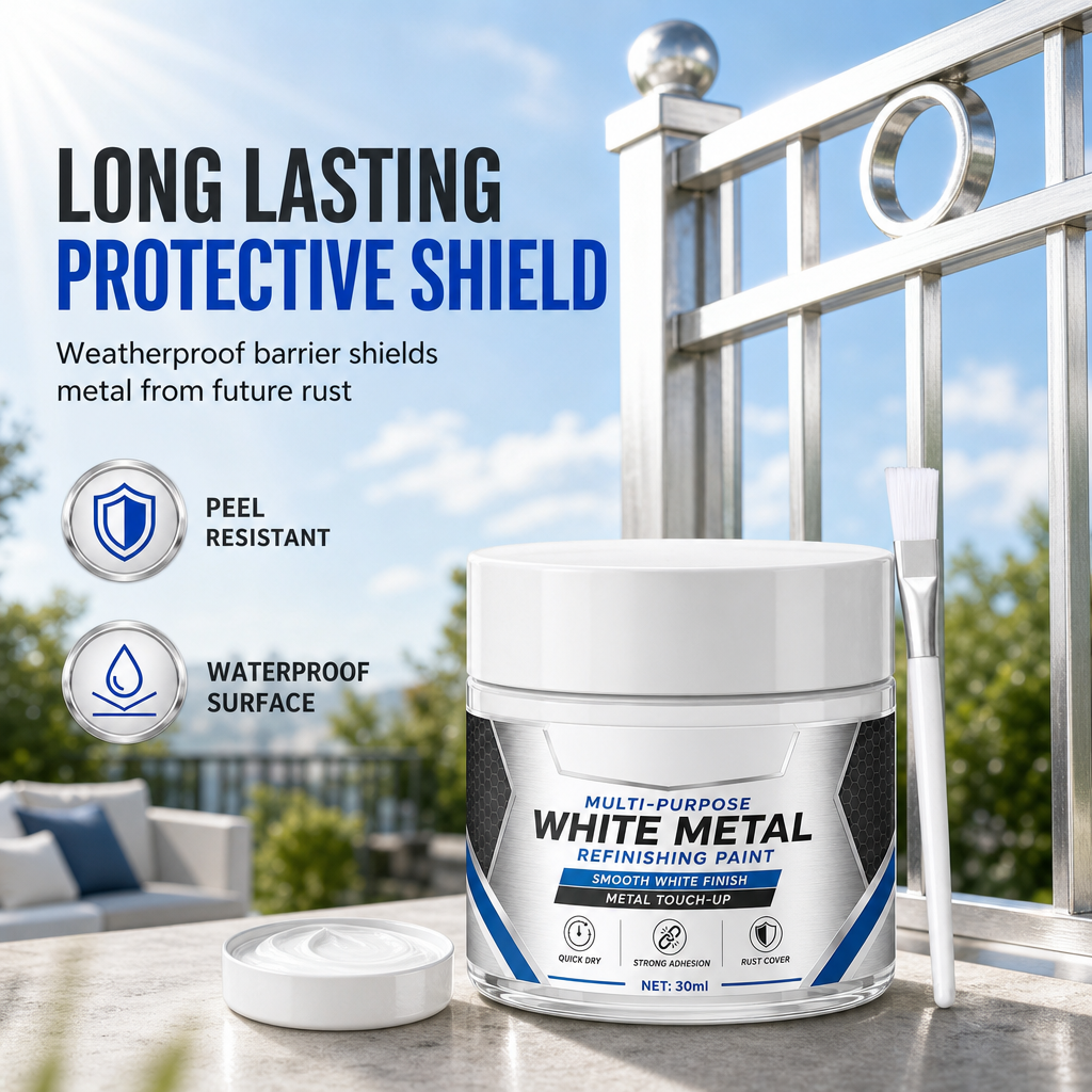 Multi-Purpose White Metal Touch-Up Paint