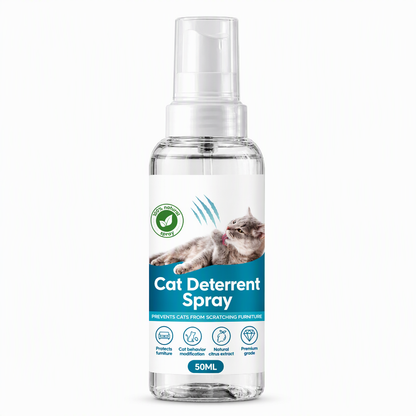 🐱🚫 Cat Scratch Deterrent Spray — Safe, Non-Toxic & Pet-Friendly 🌿