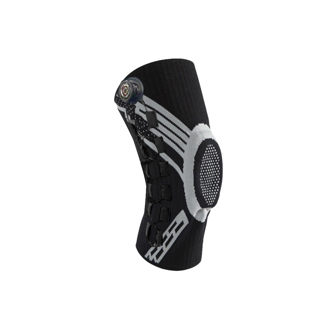 Dial-Adjustable Sports Knee Brace with Alloy Spring Support