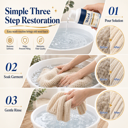 Wool and Cashmere Restoring Care Solution