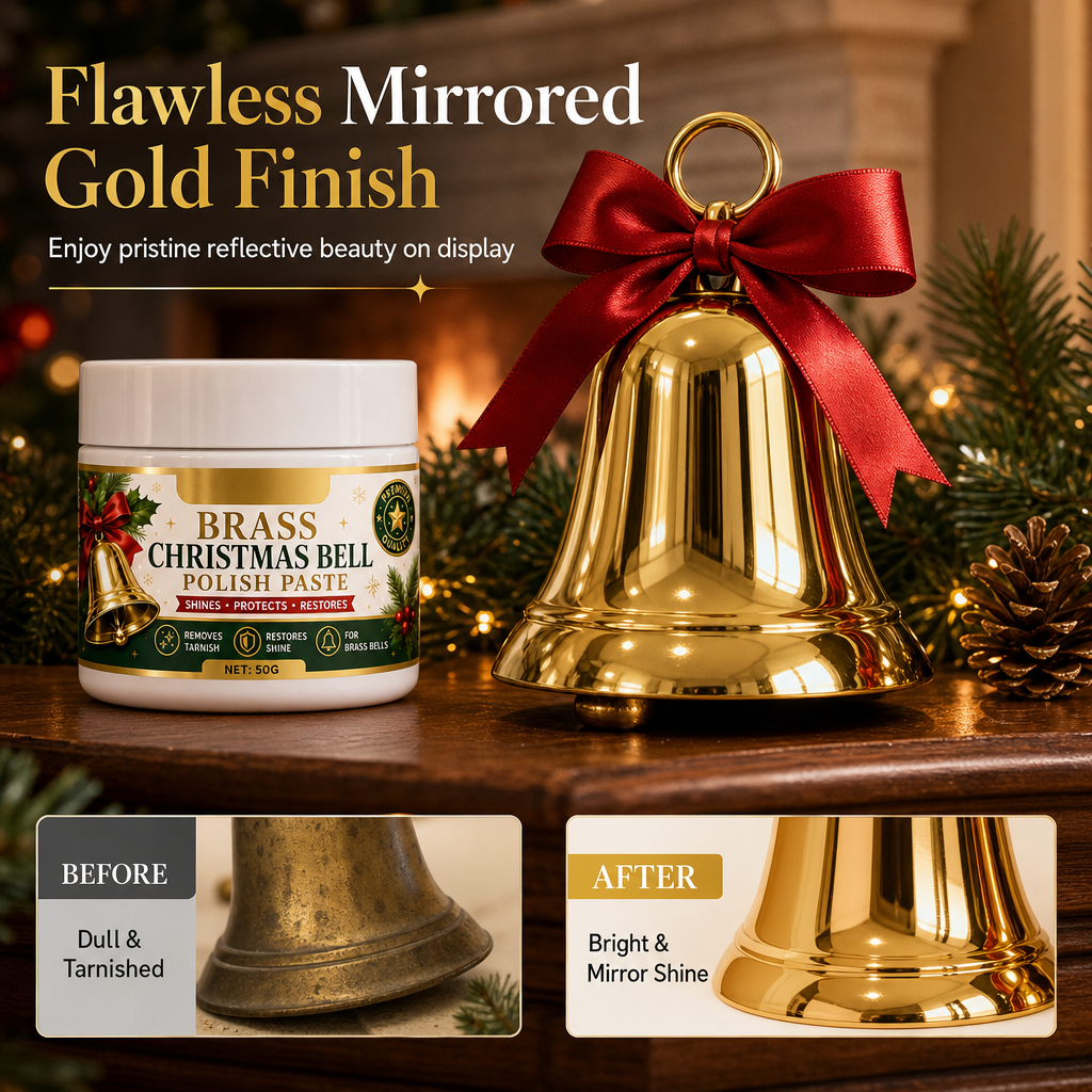Polishing decorative brass and copper items