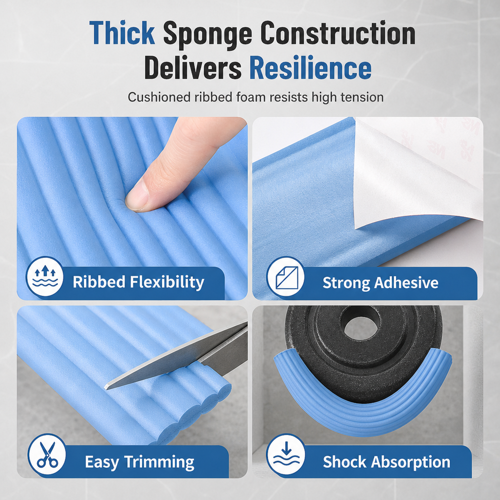 ❄️ Self-Adhesive Foam Pipe Insulation Wrap