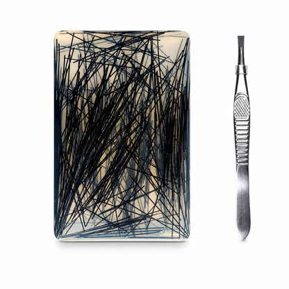 🏆 Last Day Special Price $17.99! 🔥Buy 2 Get 1 Free🎁Rectangular Skin Picking Fidget Toy with Tweezers