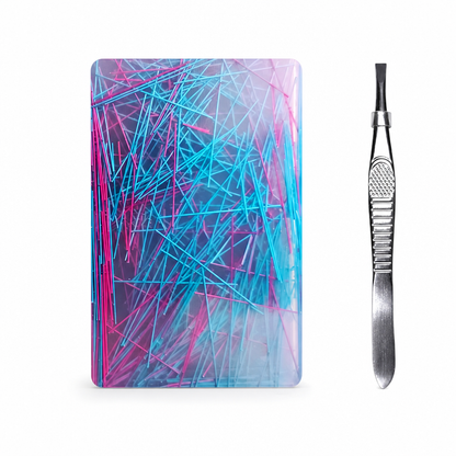 🏆 Last Day Special Price $17.99! 🔥Buy 2 Get 1 Free🎁Rectangular Skin Picking Fidget Toy with Tweezers