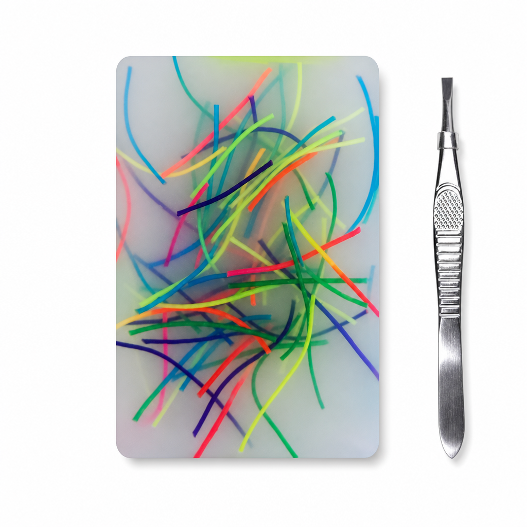 🏆 Last Day Special Price $17.99! 🔥Buy 2 Get 1 Free🎁Rectangular Skin Picking Fidget Toy with Tweezers