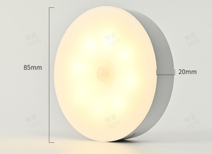 📢📢50% OFF !! ⏰Motion Sensor LED Night Light, Eye-Caring Flicker-Free Cabinet Lamp, Easy Install 🛏️