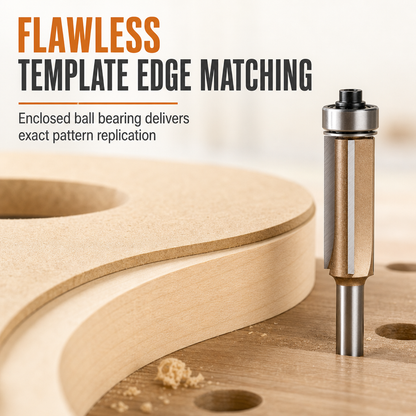 3-Flute Carbide Flush Trim Router Bit