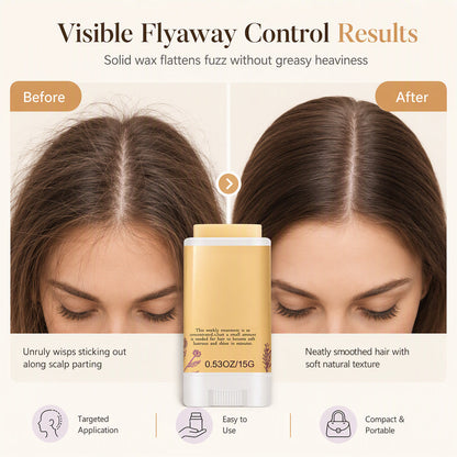 Flyaway Hair Finishing Stick for Styling, Frizz Control & Smoothing