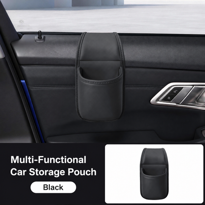 🧰Leather Double-Layer Car Door Storage Pocket