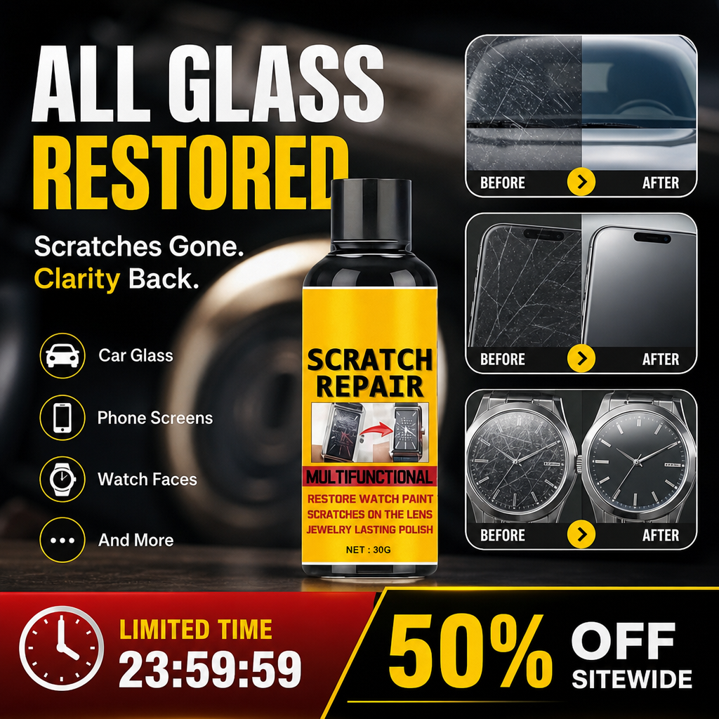 Multifunctional Scratch Repair Polish – Works on All Car Colors 🚗✨🛡️🎨